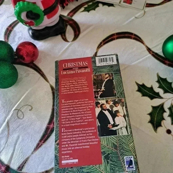 VHS CHRISTMAS WITH LUCIANO PAVAROTTI - Picture 3 of 5